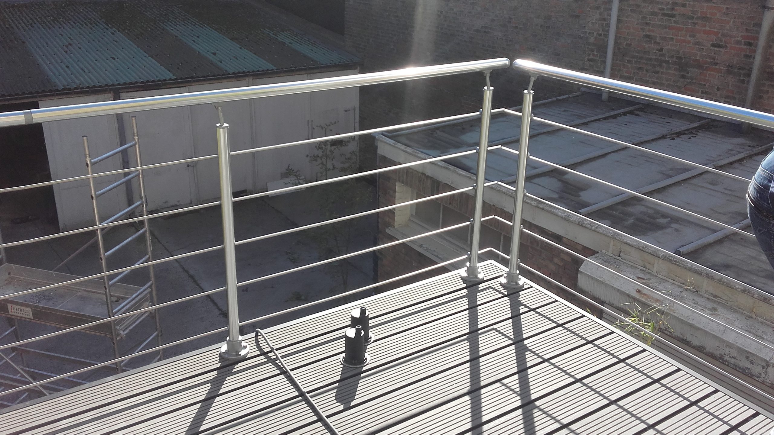 AMIENS CENTRE – CREATION D’UNE TERRASSE METALLIQUE
